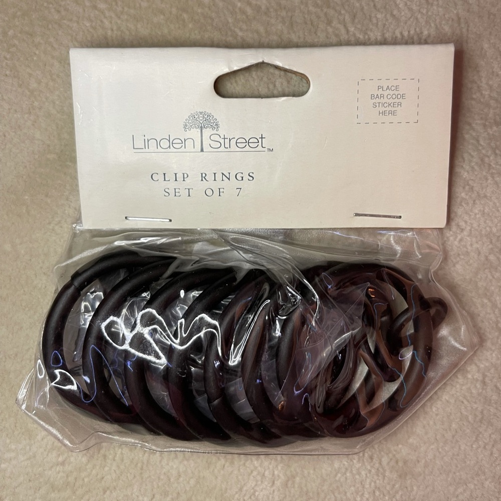 Curtain Clip Rings | by LINDEN STREET